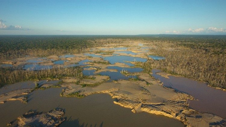 Impacto de la minería sobre el bosque y el agua